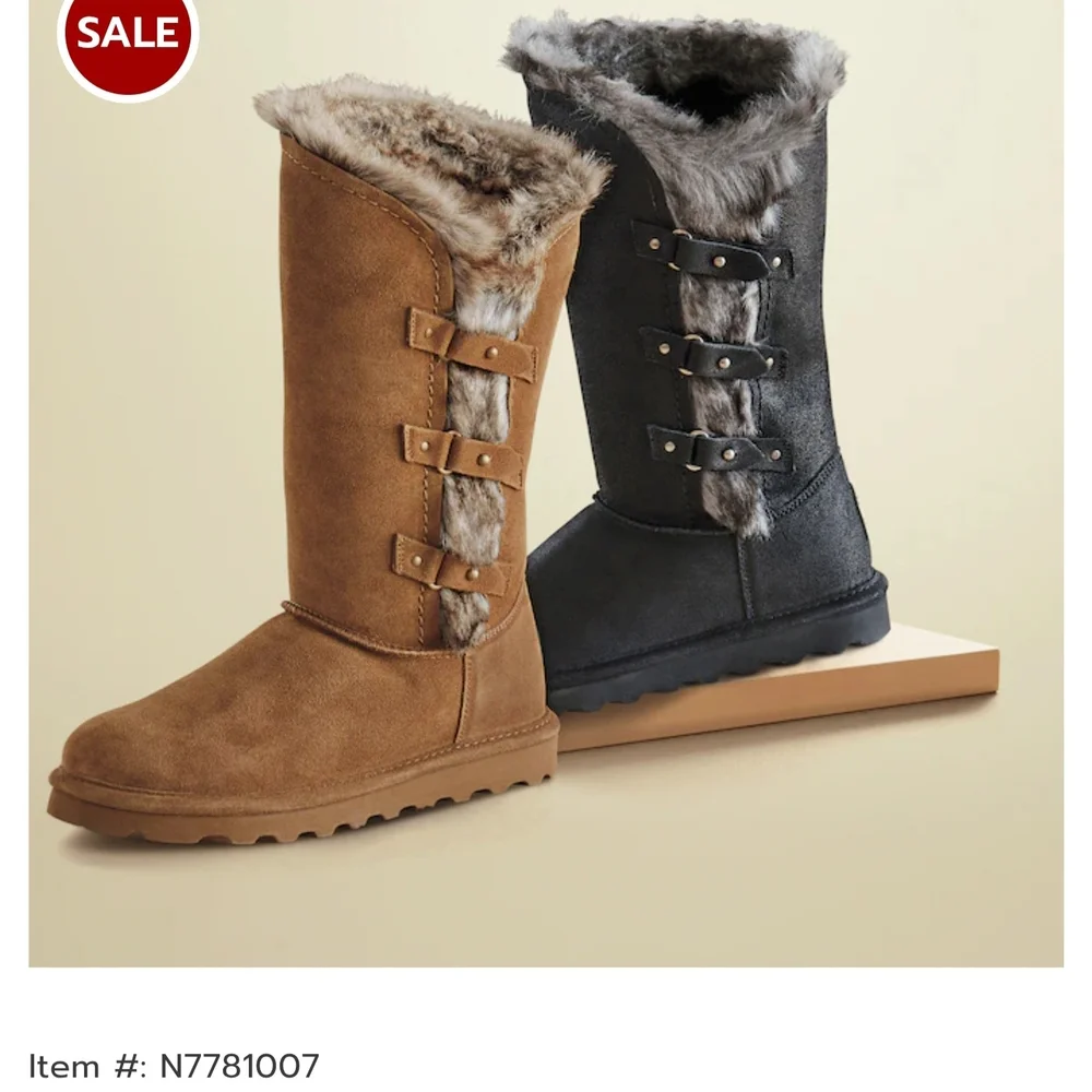 Bearpaw Emery BLACK BOOTS ONLY - Picture 1 of 1